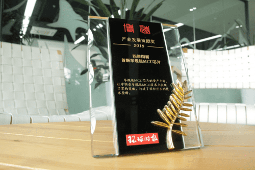 bjl平台(中国)有限公司官网凭车规级MCU芯片荣获环球时报产业开展贡献奖