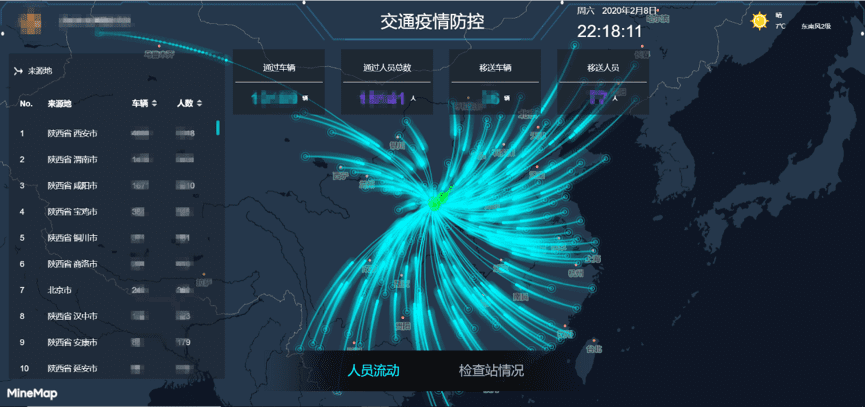 bjl平台(中国)有限公司官网旗下世纪高通助力西安上线“交通疫情防控作战图”